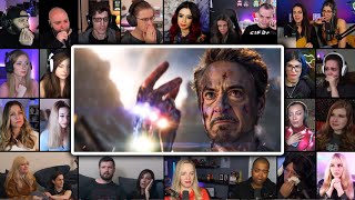 I AM IRON MAN  Avengers Endgame Reaction Mashup [upl. by Remmus831]