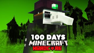 I Spent 100 Days in a Medieval Plague in Hardcore Minecraft Heres What Happened [upl. by Mooney]