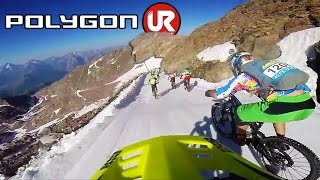 Megavalanche Glacier Carnage  Polygon UR  Jamie Nicoll [upl. by Ahsilrae]