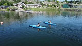 Rent a Kayak on Okanagan Lake SWR Boat Rentals [upl. by Lrak]