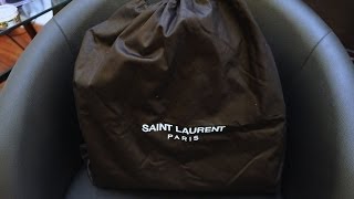 Unboxing Saint Laurent Sac De Jour [upl. by Jaco]