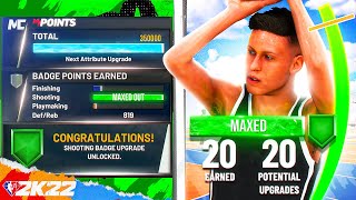 How to Get SHOOTING BADGES FAST on NBA 2K22 Best Shooting Badge Method Get badges FAST in 2K22 [upl. by Perrins61]