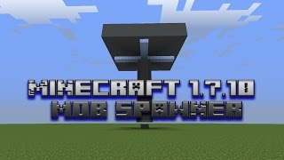 Minecraft 1710  MobXp Spawner  Tutorial [upl. by Akieluz730]