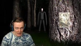 Playing SLENDERMAN for the FIRST TIME  Slender The Eight Pages [upl. by Ilaire]