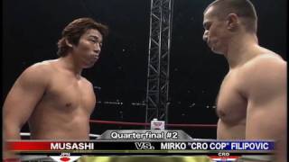 Musashi vs Mirko CroCop  K1 GP 99 FINAL [upl. by Tena]