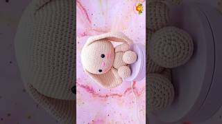 Big Bunny 🐰 Amigurumi Crochet Doll crochet doll crochetdoll amigurumi handmade diy [upl. by Ellek]