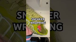 Air Force 1 x CPFM “Moss” wrap sneakerswrappingsatisfying [upl. by Leugim]