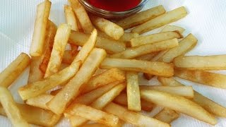 French Fries Recipe  Homemade Crispy French Fries Recipe [upl. by Akihc]