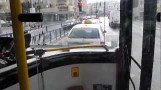 VOLVO BL7 bus ride from Israel HD [upl. by Eiral]