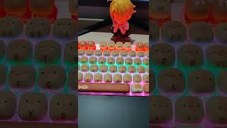 New keys 2024 unboxing kawaii bread keyboard keycap dailylife gamergirl gamer new [upl. by Ariahaj]