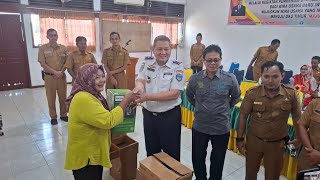 PEMKAB OKU TIMUR DISDAGPRIN SALURKAN BANTUAN PERALATAN JAMU TRADISIONAL [upl. by Eicul833]