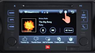 How to Video Toyota Entune iHeart Radio [upl. by Ateuqram368]