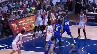 Henry Galinato’s HEATED EXCHANGE with Sidney Onwubere in 3Q  PBA Season 49 Commissioner’s Cup [upl. by Elockcin]