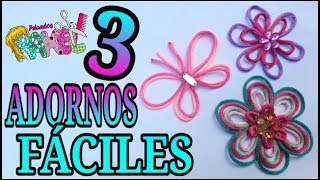 Diy Moños Y Decoraciones  Moños De Cordón O Cola De Rata Fáciles  Peinados Rakel 1 [upl. by Atidnan]