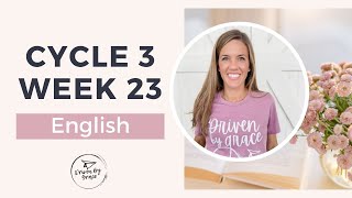 CC Cycle 3 Week 23 English [upl. by Yesnik]