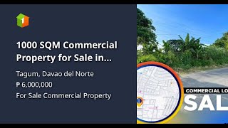 1000 SQM Commercial Property for Sale in Tagum City [upl. by Odell]