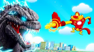 Teardown Godzilla vs Ironman Oggy [upl. by Wirth]