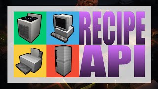 Furniture Mod Recipe API Tutorial Mod Developers [upl. by Mayyahk]