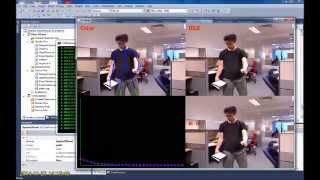 Simple Hand Stroke Recognition with the Kinect Sensor [upl. by Quintin638]