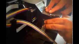 Como instalar sistema de tinta Epson XP211 2 [upl. by Bramwell865]