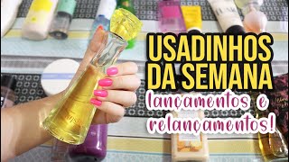 USADINHOS DA SEMANA NOVIDADES NATURA  RELANÇAMENTOS  VICTORIAS SECRET  BATH AND BODY WORKS E [upl. by Infeld]