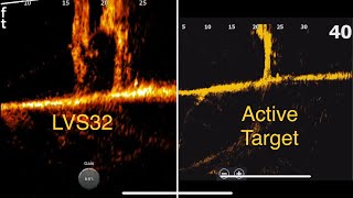 Lowrance Active Target Vs Garmin Livescope LVS32 Split Screen Comparison With Honest Breakdown [upl. by Nylinej]