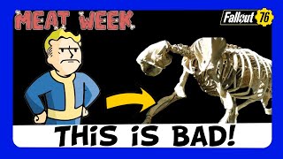 This NEW Meat Week Reward is raising so many questions  Fallout 76 [upl. by Ahsinam91]