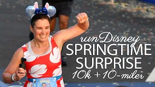 10K  10 Miler  runDisney Springtime Surprise  2024 [upl. by Kris741]