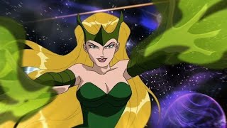 Enchantress  All Powers Scenes  Avengers Earths Mightiest Hereos [upl. by Akirdnas]