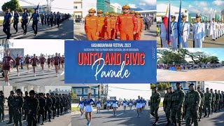 Opening day of kasanggayahan 2023 Unity and Civic parade Sorsogon City [upl. by Acirret]