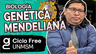 BIOLOGÍA  Genética mendeliana CICLO FREE [upl. by Antons772]