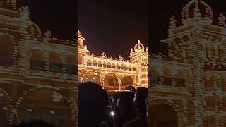 Mysuru dasara lights ON 2024mysore lighting [upl. by Desmund]