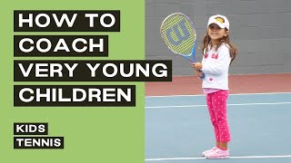 How to Teach Tennis to Very Young Children  35 Year Olds [upl. by Mich]