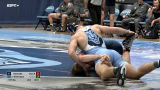 197lbs Jack Wehmeyer Columbia vs Logan Deacetis Bucknell [upl. by Blankenship]