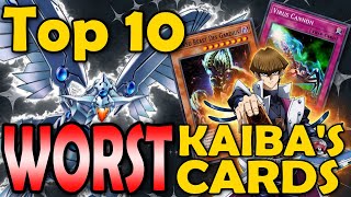 Kaibas Top 10 WORST Cards That He Used In The Anime [upl. by Risley339]