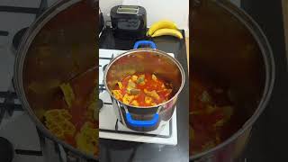 COOKING EGUSI SOUP WITH MINIMAL INGREDIENTS cooking food recipe youtubeshorts youtubechamps [upl. by Ilac]