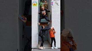 Stunts with Emojis pt20😂🤟 kiryakolesnikov prank funny comedy stunt parkour flip [upl. by Sikras936]