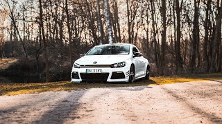 Bagged Volkswagen Scirocco on Wheelworld rims Airride  Cinematic Car Video 4K [upl. by Taddeusz]