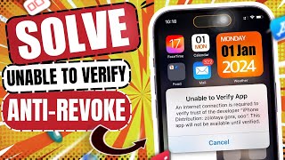 Revoke Apps Fix Anti Revoke Guide for iPhone amp iPad 2024 [upl. by Lihas]