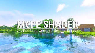 TOP 6 SHADER MCPE 121 amp 1212  MCPE SHADER  SUPPORT RENDER DRAGON amp REALISTIC SHADER 2024 [upl. by Robinia317]