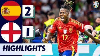 Spain vs England Euro Cup 2024 Final Highlights  Euro Cup 2024 Final [upl. by Walkling]