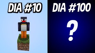 100 DIAS EN UN BLOQUE DE MINECRAFT INFINITO 2 [upl. by Aiekram]