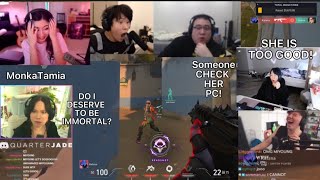 Streamers react to Miyoung DOUBLEONETAPCLUTCH KKATAMINA SAYS NO [upl. by Archaimbaud515]