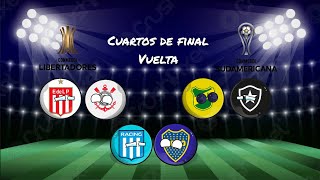 Resumen cuartos de final vuelta copa libertadores y sudamericana equipos argentinos teamballs [upl. by Hong527]