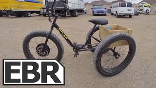 EBikeKit ETrike Kit Video Review  Electric Sun Bicycles Fat Trike Conversion [upl. by Ssac]