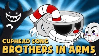 CUPHEAD SONG BROTHERS IN ARMS LYRIC VIDEO  DAGames [upl. by Lleddaw]