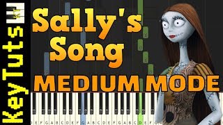 Learn to Play Sally’s Song from Nightmare Before Christmas  Medium Mode [upl. by Dagna563]