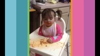 Bebes quedándose Dormidos videos de risa bebes comiendo y durmiendo [upl. by Yelha]