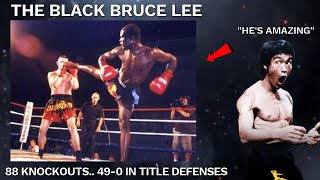 Black Bruce Lee Destroying Monsters  Top 8 Brutal Knockouts [upl. by Oiromed]