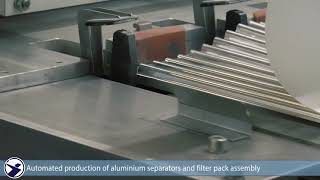 Production of Filter Units with Aluminium Spacers  DELBAG [upl. by Sulrac206]